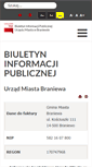 Mobile Screenshot of bip.braniewo.pl