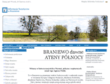 Tablet Screenshot of it.braniewo.pl